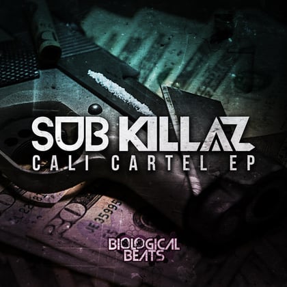 Cali Cartel EP album by Nick The Lot & Sub Killaz - Drum and Bass Cover Art
