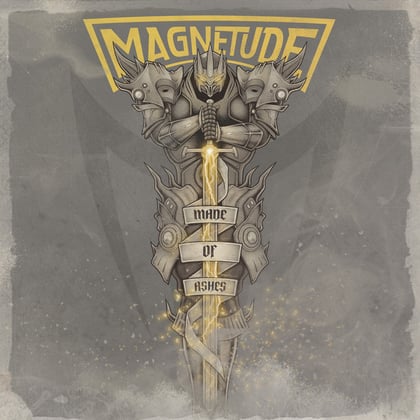 Made of Ashes album by Magnetude - Drum and Bass Cover Art