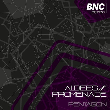 Pentagon album by Albees - Drum and Bass Cover Art