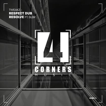 Respect Dub / Resolve album by Sl8r - Drum and Bass Cover Art