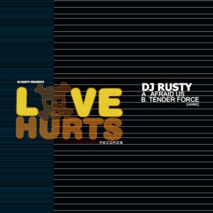 Afraid Us / Tender Force album by DJ Rusty - Drum and Bass Cover Art
