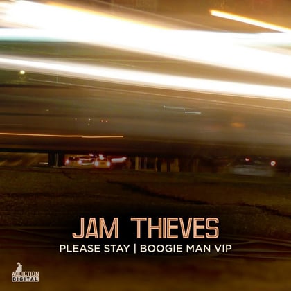 Please Stay / Boogie Man (V.I.P.) album by Jam Thieves - Drum and Bass Cover Art