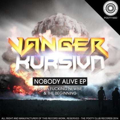 Nobody Alive EP album by Kursiva - Drum and Bass Cover Art