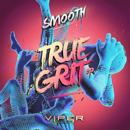 True Grit EP album by Smooth - Drum and Bass Cover Art
