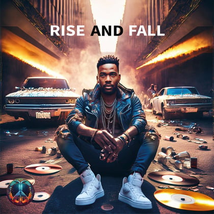 Rise and Fall album by Good 2Bad And Hugly - Drum and Bass Cover Art