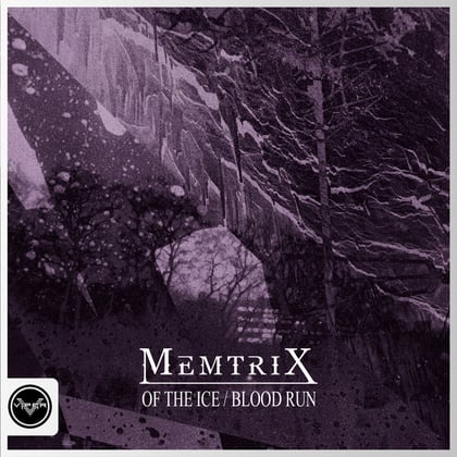 Of the Ice / Blood Run album by Memtrix - Drum and Bass Cover Art