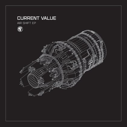 Air Shift EP album by Current Value - Drum and Bass Cover Art