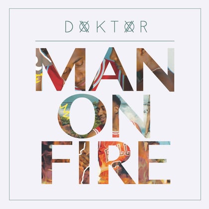 Man On Fire album by Benny Page & Doktor - Drum and Bass Cover Art