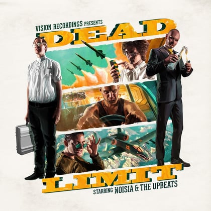 Dead Limit album by Noisia & The Upbeats - Drum and Bass Cover Art