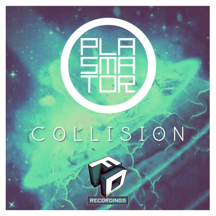 Collision album by Plasmator - Drum and Bass Cover Art