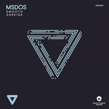 Smooth Darkige album by Dan Guidance & MSDOS - Drum and Bass Cover Art