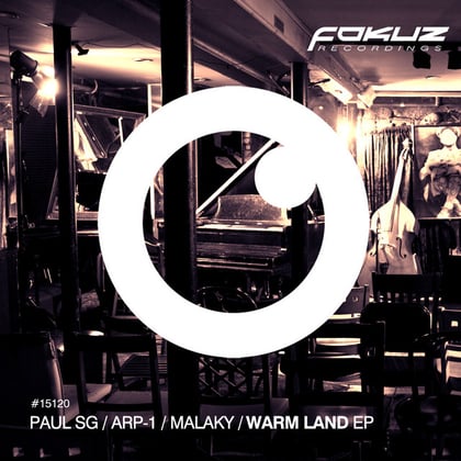 Warm Land EP album by Paul SG, ARP-1 & Malaky - Drum and Bass Cover Art
