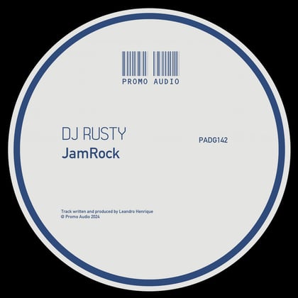 JamRock album by DJ Rusty - Drum and Bass Cover Art