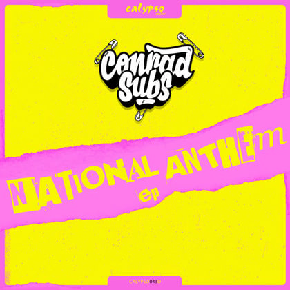 National Anthem EP album by Conrad Subs - Drum and Bass Cover Art