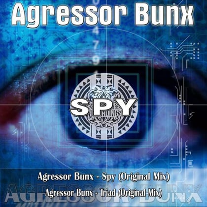 Spy album by Agressor Bunx - Drum and Bass Cover Art