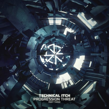 Progression Threat Three album by Technical Itch - Drum and Bass Cover Art