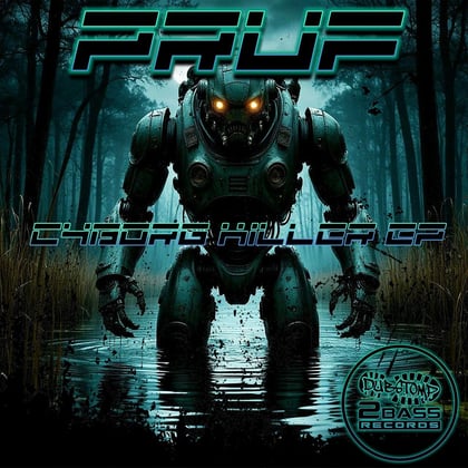 Cyborg Killer album by Pruf - Drum and Bass Cover Art