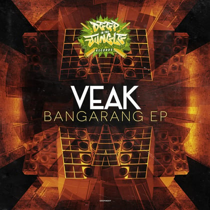 Bangarang album by Veak - Drum and Bass Cover Art