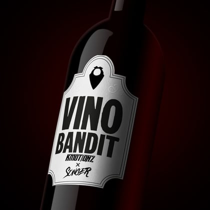 Vino Bandit album by K Motionz - Drum and Bass Cover Art
