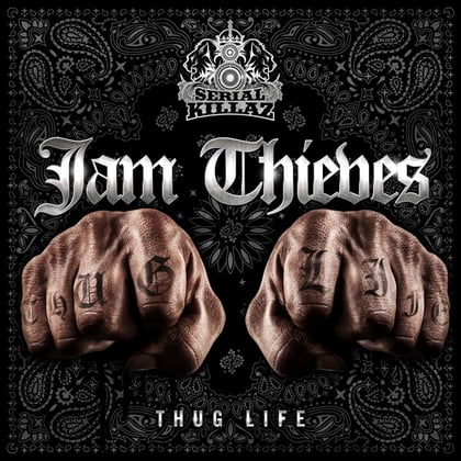 Thug Life EP album by Jam Thieves - Drum and Bass Cover Art