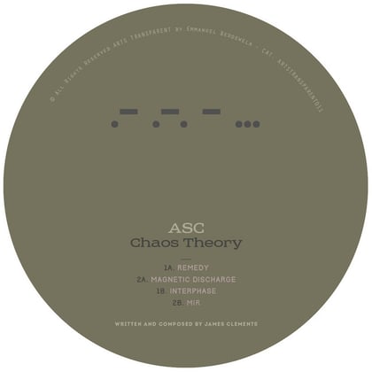 Chaos Theory album by ASC - Drum and Bass Cover Art