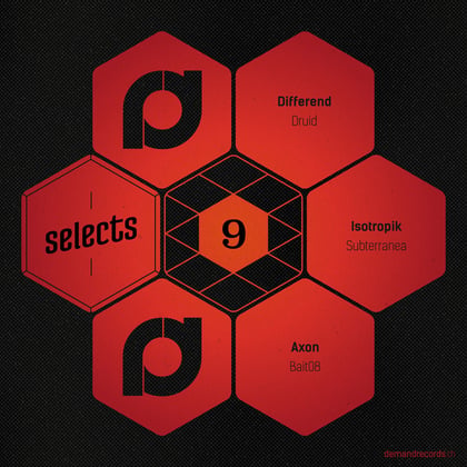 Demand Selects #9 album by Isotropik, Axon & Differend - Drum and Bass Cover Art