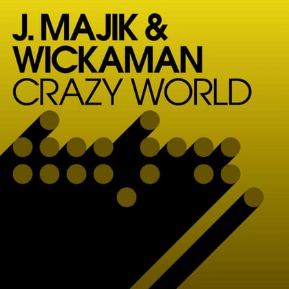 Crazy World (Remixes) album by Wickaman - Drum and Bass Cover Art