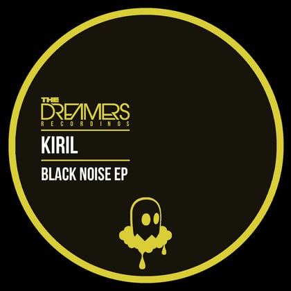 Black noise album by Kiril - Drum and Bass Cover Art