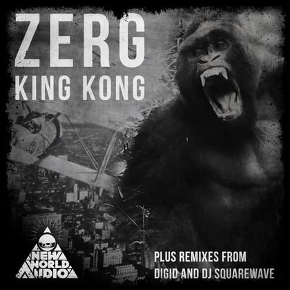 King Kong album by Digid - Drum and Bass Cover Art