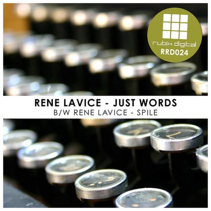 Just Words album by René LaVice - Drum and Bass Cover Art