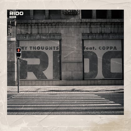 My Thoughts album by Rido & Coppa - Drum and Bass Cover Art