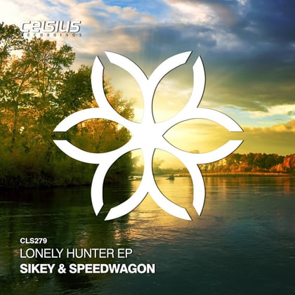 Lonely Hunter EP album by Sikey & Speedwagon - Drum and Bass Cover Art
