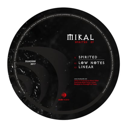 Spirited EP album by Mikal - Drum and Bass Cover Art