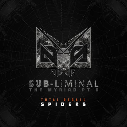 Spiders album by Total Recall - Drum and Bass Cover Art