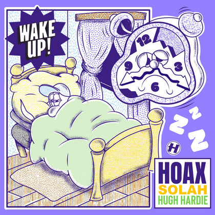 Wake Up album by Hoax, Hugh Hardie & SOLAH - Drum and Bass Cover Art