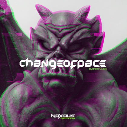 Gargoyles album by Change of Pace - Drum and Bass Cover Art
