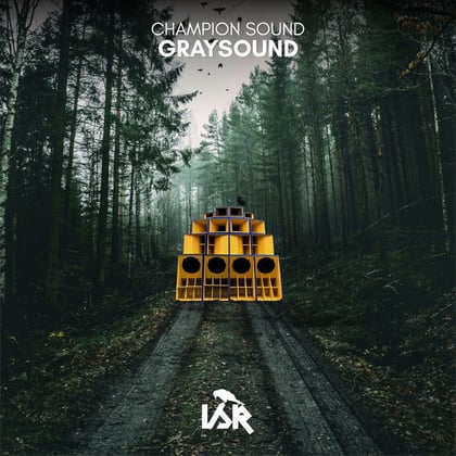Champion Sound album by Graysound - Drum and Bass Cover Art