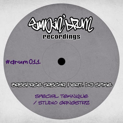Special Teknique / Studio Gangstaz album by Bassface Sascha - Drum and Bass Cover Art