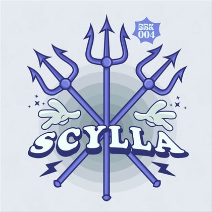 Scylla album by TMSV - Drum and Bass Cover Art