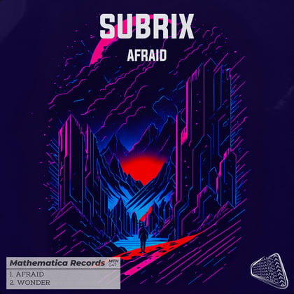 Afraid album by Subrix - Drum and Bass Cover Art