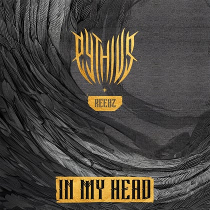 In My Head album by Pythius & REEBZ - Drum and Bass Cover Art