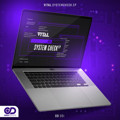 System Check EP album by Vital - Drum and Bass Cover Art