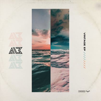 Vintage EP album by ALB - Drum and Bass Cover Art