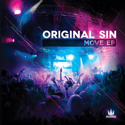 Move EP album by Original Sin - Drum and Bass Cover Art