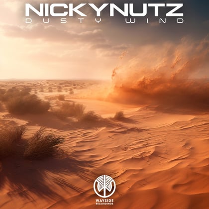 Dusty Wind album by Nickynutz - Drum and Bass Cover Art