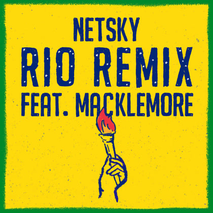Rio (feat. Macklemore & Digital Farm Animals) [Remix] album by Netsky - Drum and Bass Cover Art