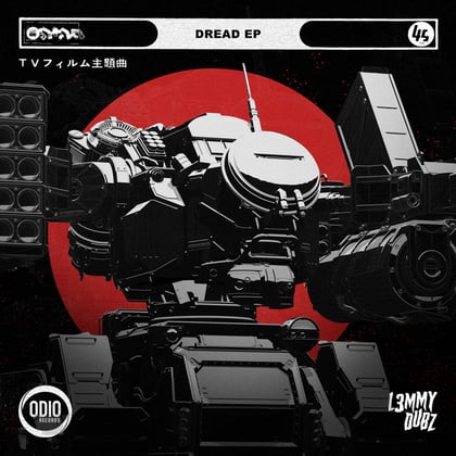 Dread EP album by L3MMY DUBZ - Drum and Bass Cover Art