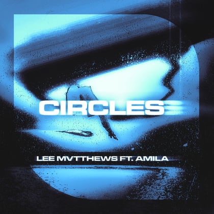 Circles album by Lee Mvtthews - Drum and Bass Cover Art