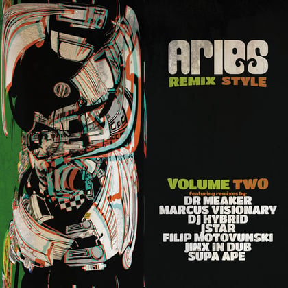 Jungle Style - Remixes Part 2 album by Aries - Drum and Bass Cover Art