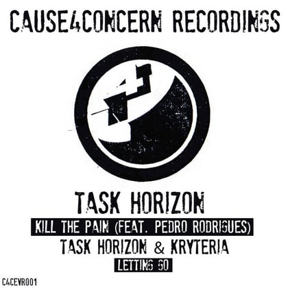 Kill The Pain / Letting Go album by Task Horizon - Drum and Bass Cover Art